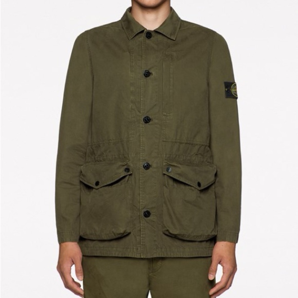 Authentic Stone Island Men's Vintage Canvas 3 Pocket Jacket